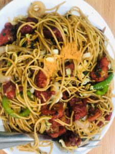 Chicken Chowmein (चिकन चाउमिन)