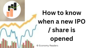 How to know when a new IPO | share is opened