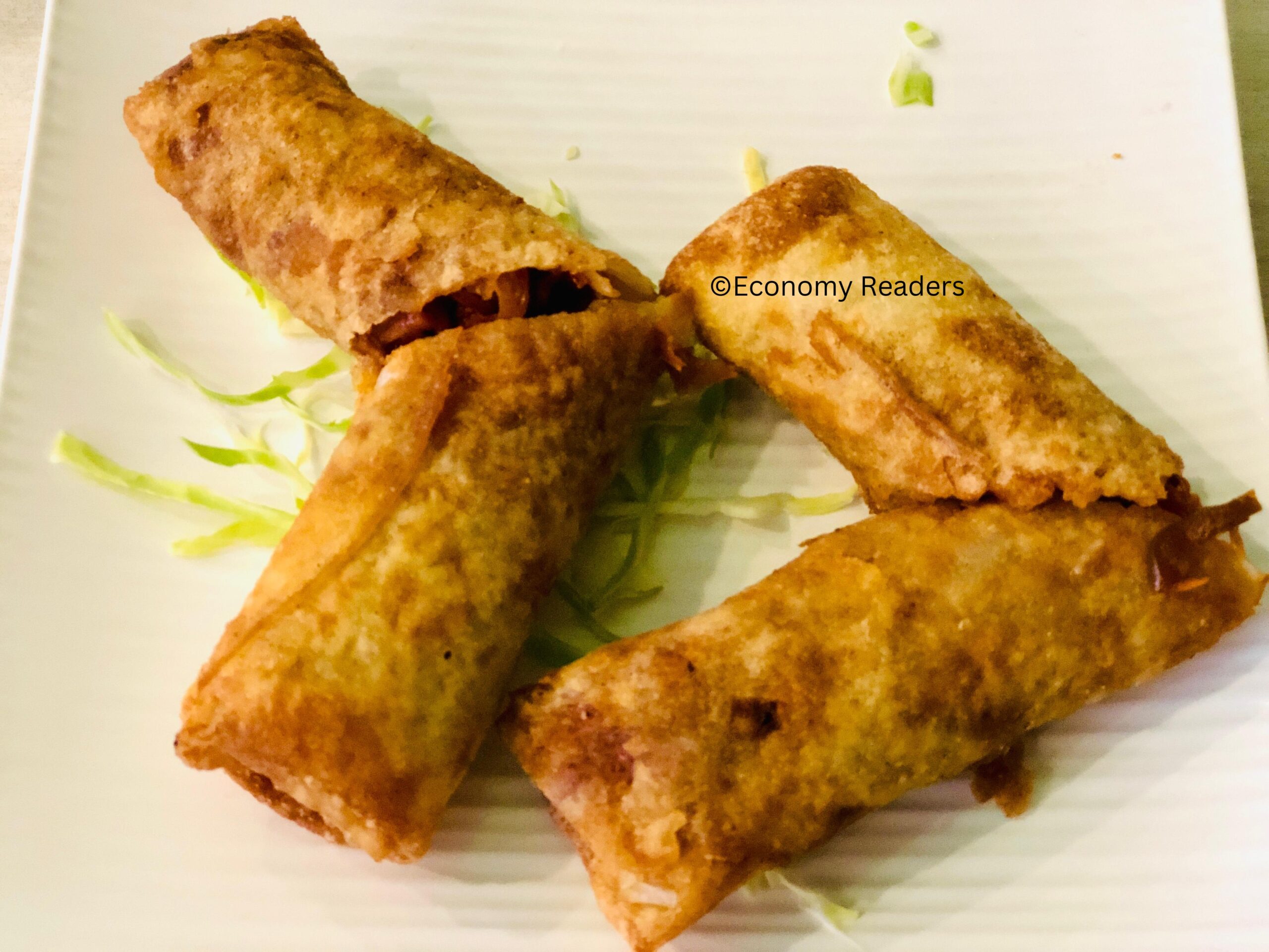 how to make chicken spring roll