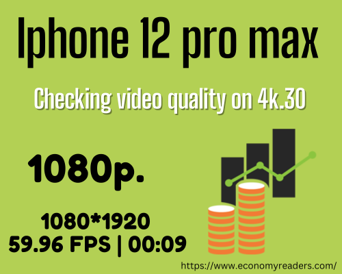 Iphone 12 pro max | video checking quality